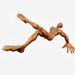 Bronze-Skulptur Akrobat