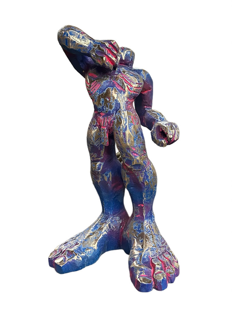 Bronze-Skulptur Ich und Du