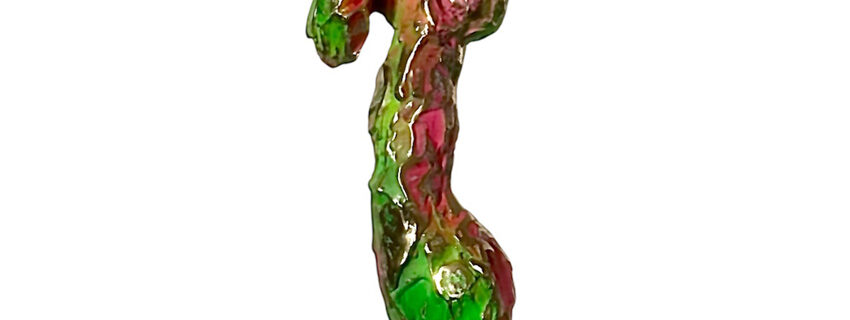 Bronzeskulptur "Fighter"